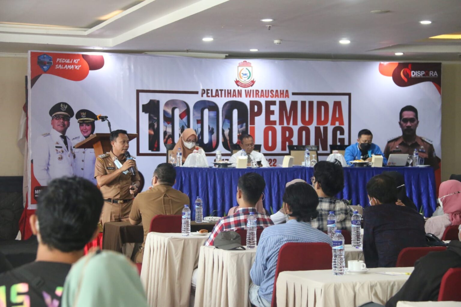 Beri Materi di Pelatihan Wirausaha 1000 Pemuda Lorong, Camat Tallo Apresiasi Semangat Peningkatan Ekonomi